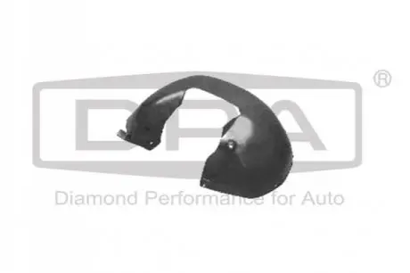 Підкрильник (передній) VW Golf V-VI 07-13 (L) DPA 88050165002 Купити в Україні