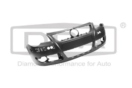 Бампер (передній) VW Polo 01-09 (без омивача фар/без парктроніка) DPA 88070030502 Купити в Україні