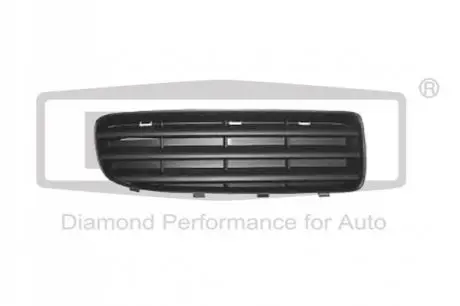 Решітка бампера (переднього) Skoda Octavia I 96-10 (R) (black) DPA 88070044002 Купити в Україні