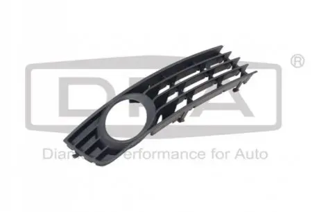 Решітка бампера (переднього) Audi A4/S4 01-04 (R) (black) DPA 88070045102 Купити в Україні