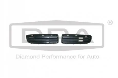 Решітка бампера (переднього) (к-кт) Skoda Octavia 99-10 DPA 88070638502 Купити в Україні