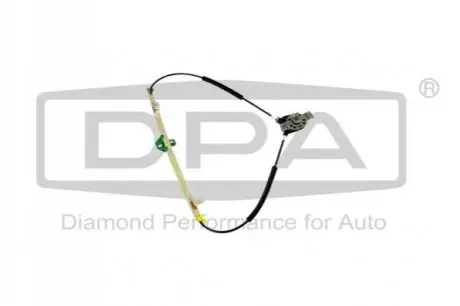 Склопідіймач (передній) VW Golf II/Passat/Polo -94 (R) (ручний) DPA 88370089202 Купити в Україні