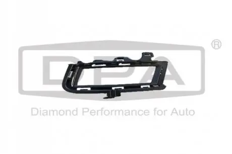 Решітка бампера (переднього) VW Golf VII 12-20 (L) DPA 88531166102 Купити в Україні