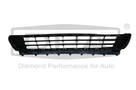 Решітка бампера (переднього) VW Golf VII 12-20 DPA 88531276602 Купити в Україні