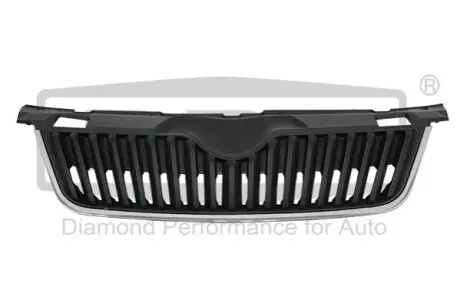 Решітка радіатора Skoda Fabia/Roomster 07-15 DPA 88531640602 Купити в Україні