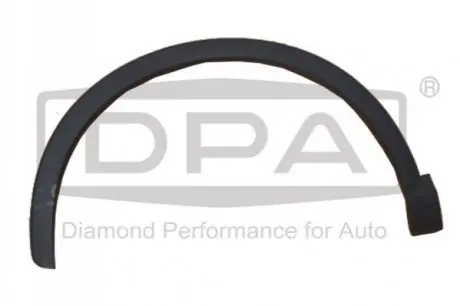 Молдинг арки колеса (переднього/L) Audi Q3 11-18 DPA 88531787702 Купити в Україні