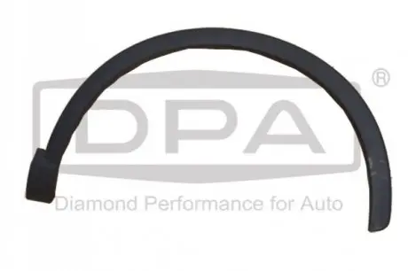 Молдинг арки колеса (переднього/R) Audi Q3 11-18 DPA 88531787802 Купити в Україні