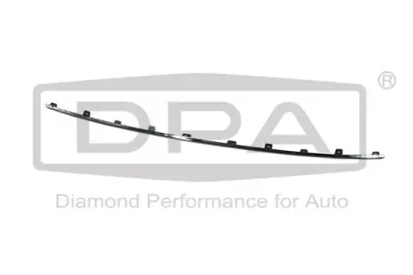 Молдинг бампера (переднього) Skoda Octavia 13-20 DPA 88531797502