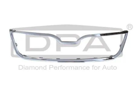 Накладка решітки радіатора Skoda Rapid 12- (хром) DPA 88531814102 Купити в Україні