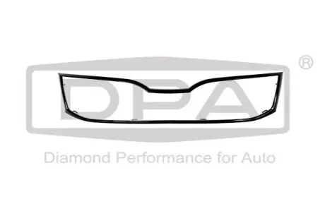 Накладка решітки радіатора Skoda Kodiaq 17- (чорний) DPA 88531815802 Купити в Україні