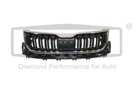 Решітка радіатора Skoda Kodiaq 17- (чорний) DPA 88531815902 Купити в Україні