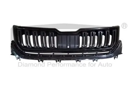 Решітка радіатора Skoda Kodiaq 16-21 (хром) DPA 88531819302 Купити в Україні