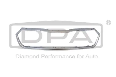 Фото Накладка решітки радіатора Skoda Octavia 20- (хром) DPA (88531820502) зображення 1
