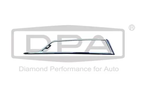 Накладка бампера (переднього) Skoda Octavia 20- (L) DPA 88531826702 Купити в Україні