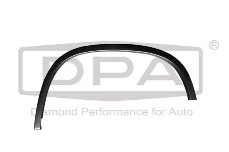 Молдинг арки колеса (заднього/L) VW Tiguan 07-18 DPA 88541796102 Купити в Україні