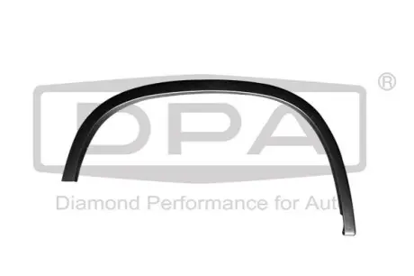 Молдинг арки колеса (заднього/R) VW Tiguan 07-18 DPA 88541796202 Купити в Україні