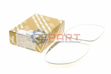 Фото Скло дзеркала VW Tiguan 07-18 (R) (хром) DPA (88571229302) зображення 1