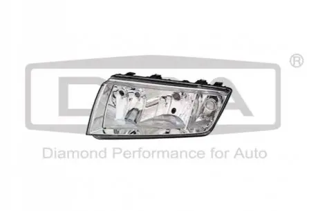 Фара (R) Skoda Fabia 99-07 (срібна рамка) DPA 89410191602 Купити в Україні