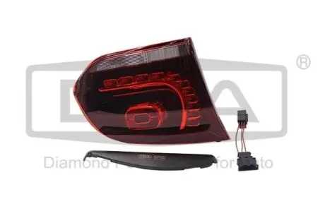 Ліхтар задній VW Golf VI 09-12 (L) (внутрішній) (LED/червоний) DPA 89450625102 Купити в Україні