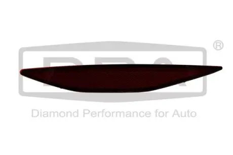 Світловідбивач бампера (заднього) VW Golf VII 12-20 (L) DPA 89451686202 Купити в Україні