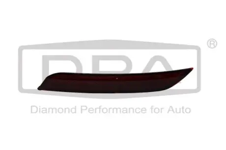 Світловідбивач бампера (заднього) VW Polo V 09- (L) DPA 99451621402 Купити в Україні