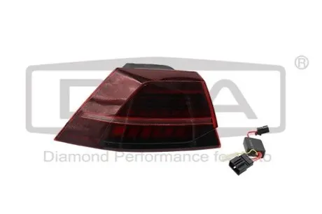 Ліхтар задній VW Golf VII 12-20 (L) (зовнішній) DPA 99451795702 Купити в Україні