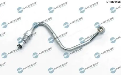 Трубка подачі оливи до турбіни Renault Kangoo/Megane II/Dokker 1.5 dCi 01 DR.MOTOR DRM01168 Купити в Україні