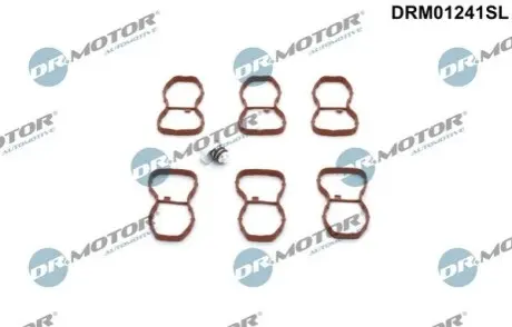 Прокладка колектора впускного BMW 3 (F30/F80)/5 (F10)/7 (F01/F02/F03/F04)/X5 (E70/F15/F85) 10- N57 (к-кт) DR.MOTOR DRM01241SL Купити в Україні