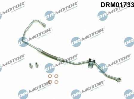 Трубка турбокомпрессора ДВЗ (чорний метал) DR.MOTOR DRM01733 (фото 1)