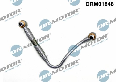 Трубка турбокомпресора ДВЗ (чорний метал) DR.MOTOR DRM01848 (фото 1)
