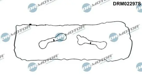 Прокладка кришки клапанів BMW 5 (F10/G30)/X5 (F15/G05) 4.4i (N63/S63) 11- (5-8 циліндр) (к-кт) DR.MOTOR DRM02297S