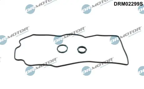 К-т прокладок картера рульов. механізму 3 елементи DR.MOTOR DRM02299S