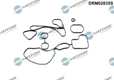 К-т прокладок масляного радіатора 4 елементи DR.MOTOR DRM02835S
