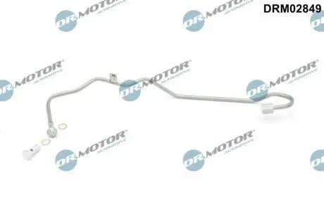Трубка подачі оливи до турбіни VW Caddy/Passat B7 2.0 TDI 10 DR.MOTOR DRM02849