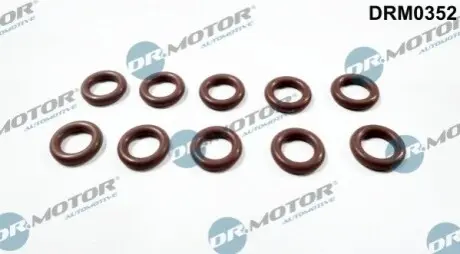 Прокладка форсунки ущільнююча MB E-Class (W211/W212) 5.0/BMW X5 (E70) 3.0 (к-кт 10шт) DR.MOTOR DRM0352 Купити в Україні
