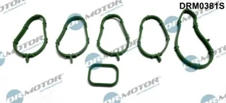 Прокладка колектора впускного Fiat Doblo 1.2 01- (к-кт) DR.MOTOR DRM0381S Купити в Україні