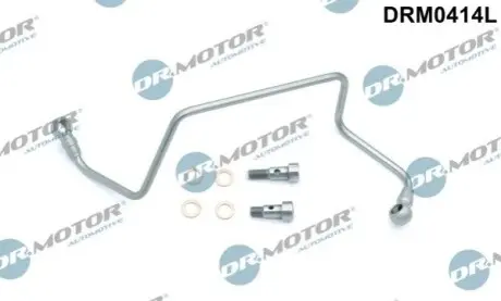 Трубка турбокомпрессора ДВЗ (чорний метал) DR.MOTOR DRM0414L Купить в Украине
