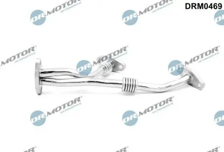 Трубка зливу оливи з турбіни MB Sprinter 906/907/910/ Vito (W447) 06- OM651 DR.MOTOR DRM0469