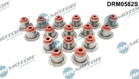 Сальник клапана (впуск/випуск) BMW 3 (F30/G20/G80)/5 (F10/G30/G90)/7 (G11) 10- M47/M67 (к-кт 16шт) DR.MOTOR DRM0582S Купити в Україні