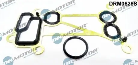 Прокладка радіатора масляного BMW 3 (E90)/5 (F10)/7 (F01-F04)/X5 (E70)/X6 (E71/E72) 08- N57 D30A (к-кт) DR.MOTOR DRM0628S Купити в Україні