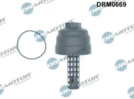 Кришка корпуса фільтра масляного VW Touareg 3.0 V6 TSI 10-18 DR.MOTOR DRM0669 Купити в Україні