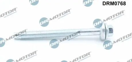 Болт с шестигранной головкой из черного металла DR.MOTOR DRM0768 Купить в Украине