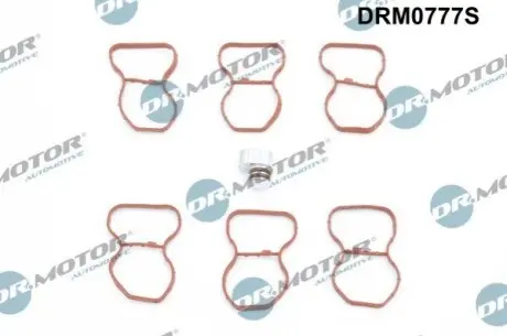 Прокладка колектора впускного BMW X5/X6 3.0/4.0 d 08-14, N57/B57 (к-кт) DR.MOTOR DRM0777S