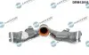 Повітряний патрубок турбонагнітача пластиковий без фітингів DR.MOTOR (DRM12816) зображення 1