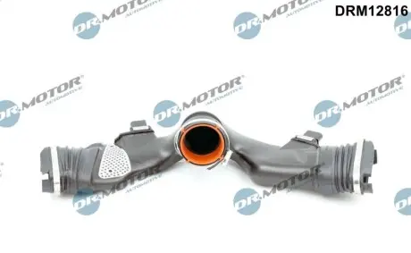 Повітряний патрубок турбонагнітача пластиковий без фітингів DR.MOTOR DRM12816