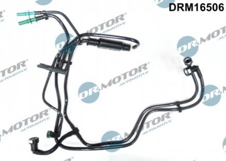 PRZEW╙D PALIWA CITROEN BERLINGO 1,6HDI 04- DR.MOTOR DRM16506