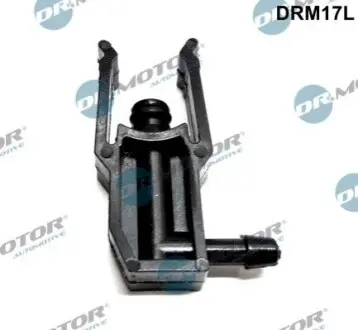 Штуцер шланга зливу Г-подібний (пласт.) (Delphi) DR.MOTOR DRM17L Купити в Україні
