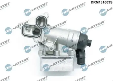 Корпус фільтра масляного (з радіатором) Renault Master III 2.3 dCi 10- FWD /Trafic II 2.0 dCi 06 DR.MOTOR DRM181003S Купити в Україні