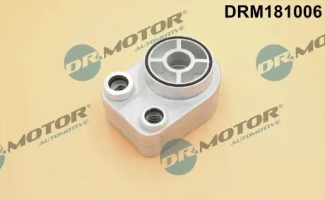 Радіатор масляний Renault Kangoo/Megane II/III 1.5dCi 02- (теплообмінник) DR.MOTOR DRM181006 Купити в Україні