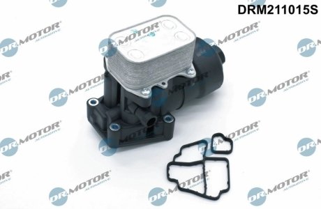 Радиатор масляный с корпусом масляного фильтра DR.MOTOR DRM211015S (фото 1)